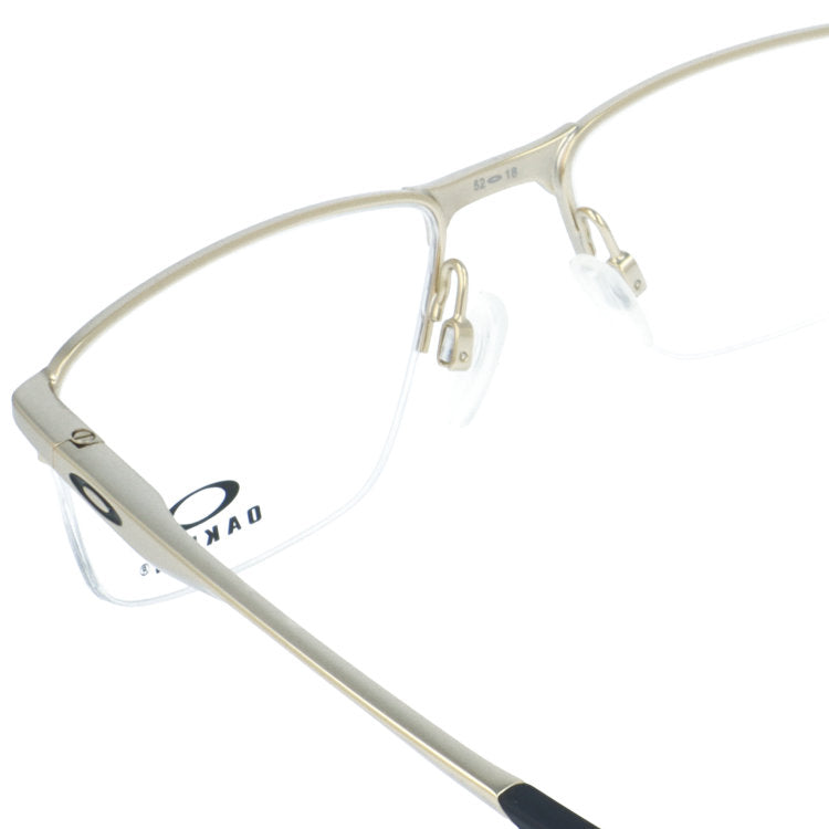 【訳あり・店頭展示品/外箱なし】 オークリー メガネフレーム ソケット5.5 伊達メガネ OAKLEY SOCKET5.5 OX3218-0952 52サイズ スクエア型 アウトレット品 バネ丁番で着脱スムーズ ユニセックス メンズ レディース