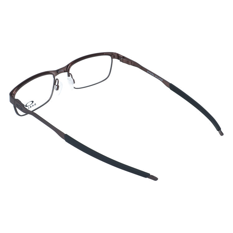 【訳あり・店頭展示品/外箱なし】 オークリー メガネフレーム スチールプレート 伊達メガネ OAKLEY STEEL PLATE OX3222-0852 52サイズ スクエア型 アウトレット品 バネ丁番で着脱スムーズ ユニセックス メンズ レディース