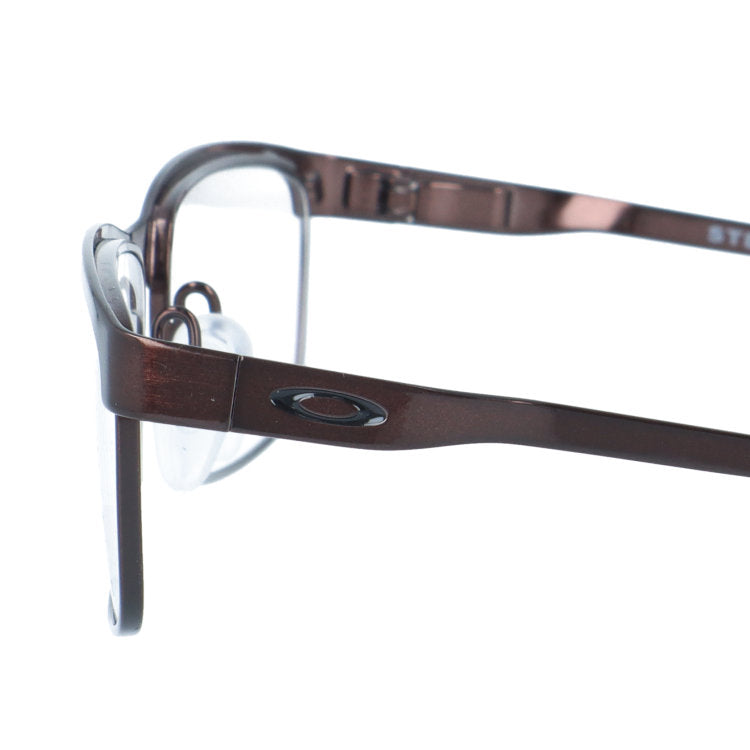 【訳あり・店頭展示品/外箱なし】 オークリー メガネフレーム スチールプレート 伊達メガネ OAKLEY STEEL PLATE OX3222-0852 52サイズ スクエア型 アウトレット品 バネ丁番で着脱スムーズ ユニセックス メンズ レディース