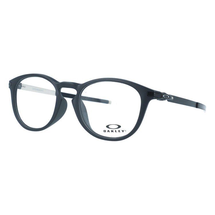オークリー メガネフレーム ピッチマンR A 伊達メガネ ローブリッジフィット OAKLEY PITCHMAN R A OX8105F-0150 50サイズ ウェリントン型 アジアンフィット ユニセックス メンズ レディース | 緩みにくく開閉しやすい 黒縁 クロブチ