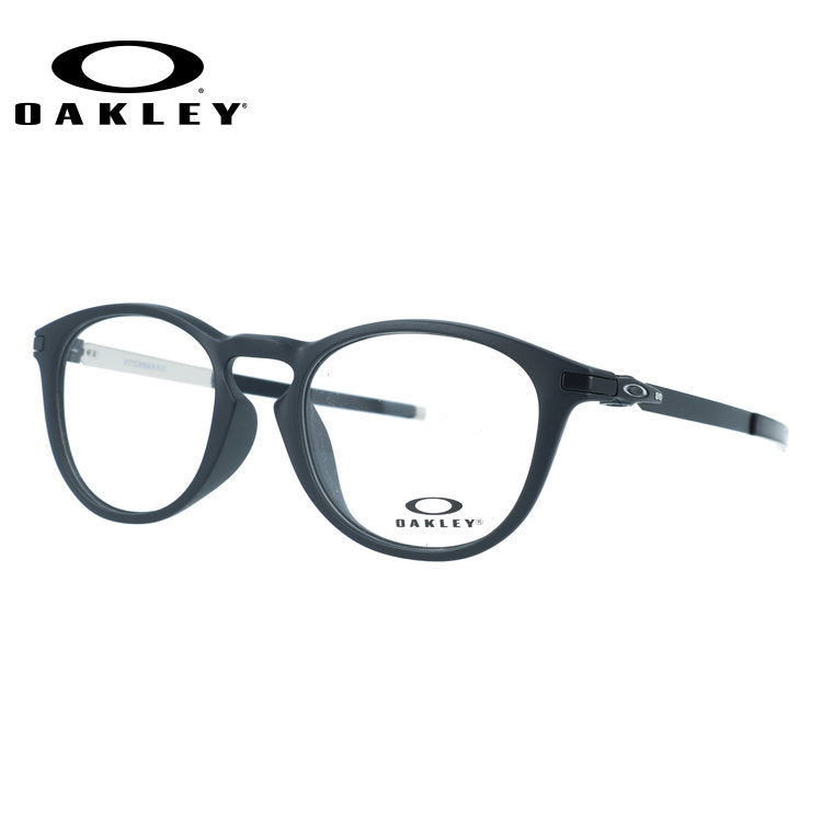 オークリー メガネフレーム ピッチマンR A 伊達メガネ ローブリッジフィット OAKLEY PITCHMAN R A OX8105F-0150 50サイズ ウェリントン型 アジアンフィット ユニセックス メンズ レディース | 緩みにくく開閉しやすい 黒縁 クロブチ