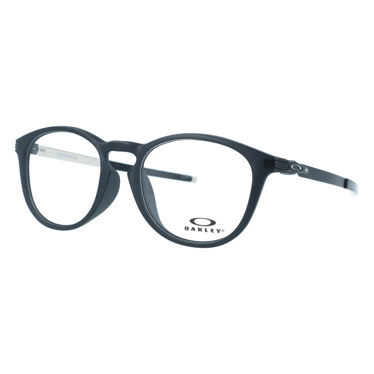オークリー メガネフレーム ピッチマンR A 伊達メガネ ローブリッジフィット OAKLEY PITCHMAN R A OX8105F-0152 52サイズ ウェリントン型 アジアンフィット ユニセックス メンズ レディース | 緩みにくく開閉しやすい 黒縁 クロブチ