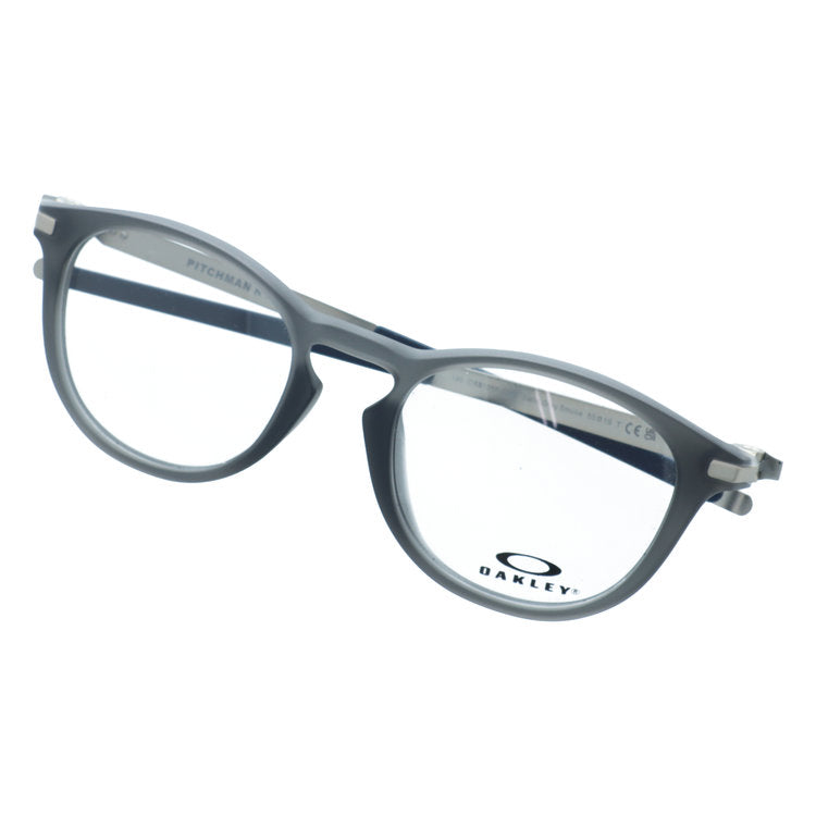 オークリー メガネフレーム ピッチマンR A 伊達メガネ ローブリッジフィット OAKLEY PITCHMAN R A OX8105F-0250 50サイズ ウェリントン型 アジアンフィット ユニセックス メンズ レディース | 緩みにくく開閉しやすい