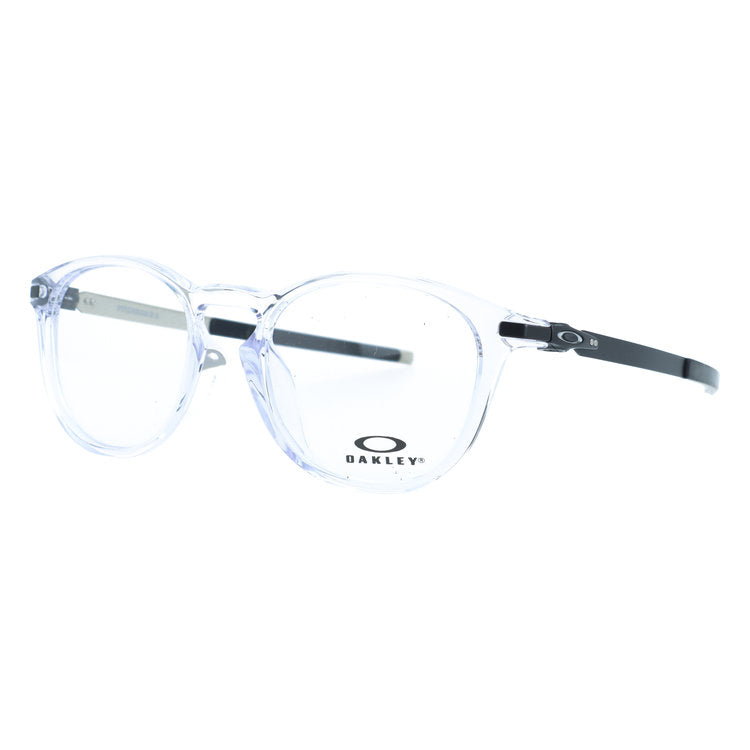 オークリー メガネフレーム ピッチマンR A 伊達メガネ ローブリッジフィット OAKLEY PITCHMAN R A OX8105F-0350 50サイズ ウェリントン型 アジアンフィット ユニセックス メンズ レディース | 緩みにくく開閉しやすい クリアフレーム