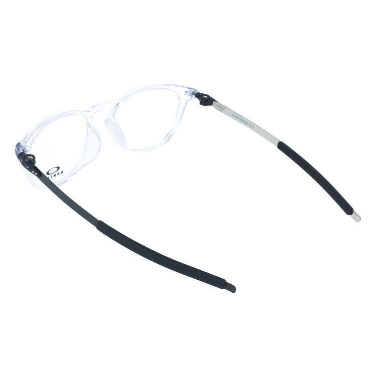 オークリー メガネフレーム ピッチマンR A 伊達メガネ ローブリッジフィット OAKLEY PITCHMAN R A OX8105F-0350 50サイズ ウェリントン型 アジアンフィット ユニセックス メンズ レディース | 緩みにくく開閉しやすい クリアフレーム