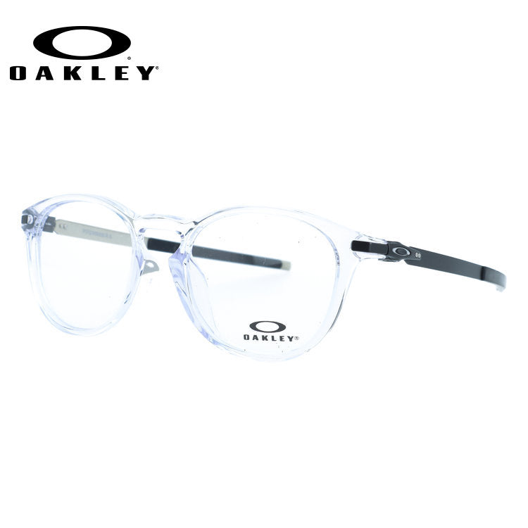 オークリー メガネフレーム ピッチマンR A 伊達メガネ ローブリッジフィット OAKLEY PITCHMAN R A OX8105F-0350 50サイズ ウェリントン型 アジアンフィット ユニセックス メンズ レディース | 緩みにくく開閉しやすい クリアフレーム