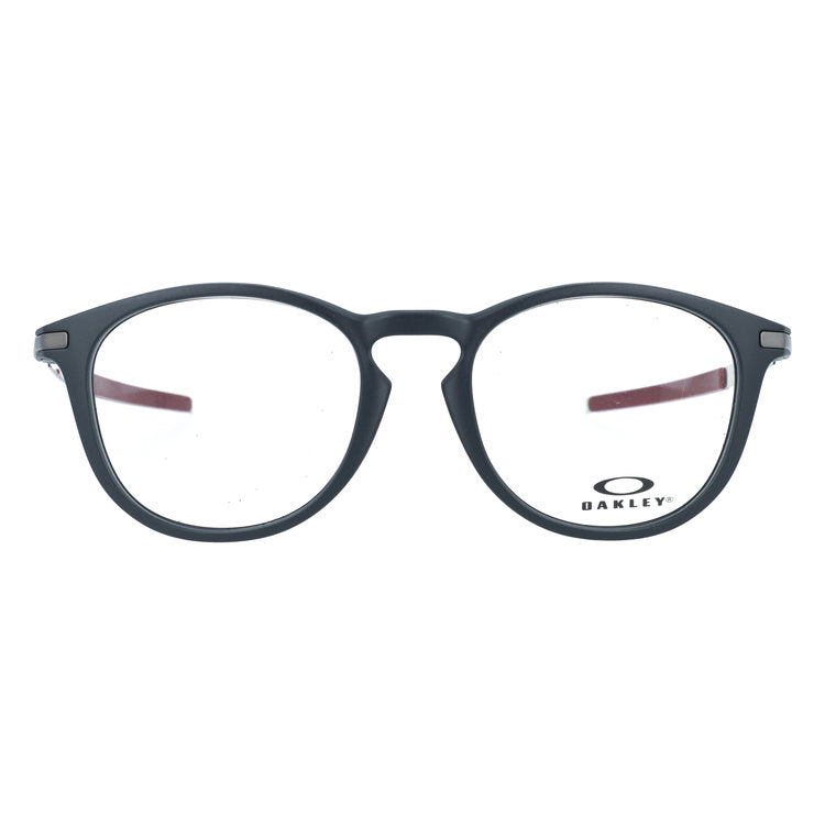 オークリー メガネフレーム ピッチマンR A 伊達メガネ ローブリッジフィット OAKLEY PITCHMAN R A OX8105F-0452 52サイズ ウェリントン型 アジアンフィット ユニセックス メンズ レディース | 緩みにくく開閉しやすい 黒縁 クロブチ