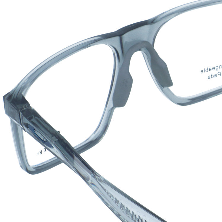 オークリー メガネフレーム バットフリップ 伊達メガネ ハイブリッジフィット OAKLEY BAT FLIP OX8183-0258 58サイズ スクエア型 レギュラーフィット 大きめ ユニセックス メンズ レディース