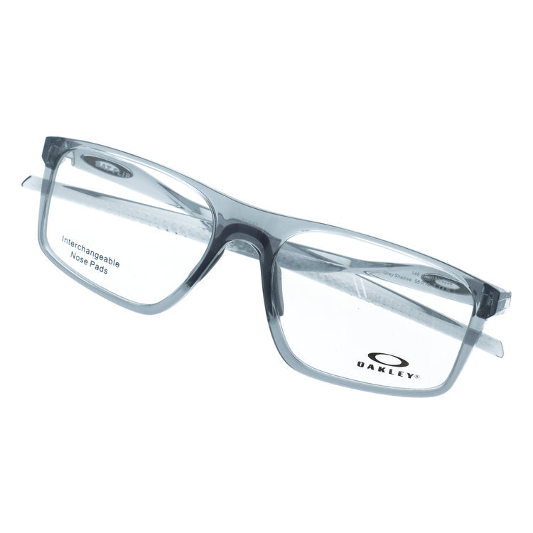 オークリー メガネフレーム バットフリップ 伊達メガネ ハイブリッジフィット OAKLEY BAT FLIP OX8183-0258 58サイズ スクエア型 レギュラーフィット 大きめ ユニセックス メンズ レディース