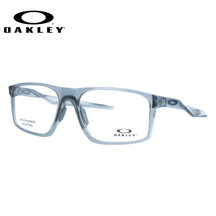 オークリー メガネフレーム バットフリップ 伊達メガネ ハイブリッジフィット OAKLEY BAT FLIP OX8183-0258 58サイズ スクエア型 レギュラーフィット 大きめ ユニセックス メンズ レディース