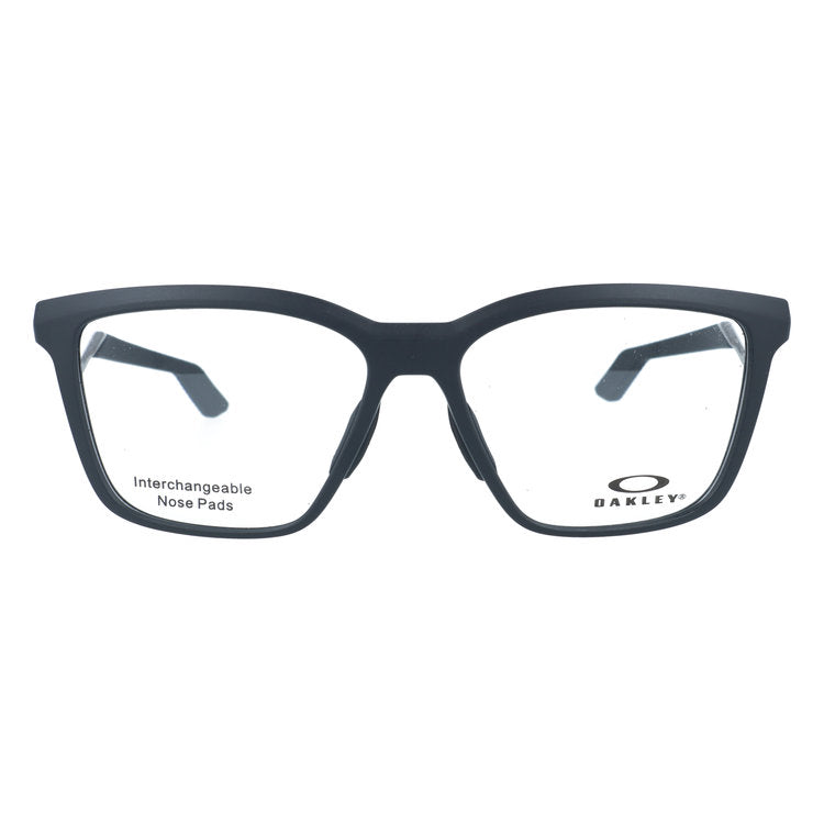 オークリー メガネフレーム エニグママス 伊達メガネ ユニバーサルフィット OAKLEY ENIGMA MASS OX8191-0155 55サイズ ウェリントン型 ユニセックス メンズ レディース 黒縁 クロブチ