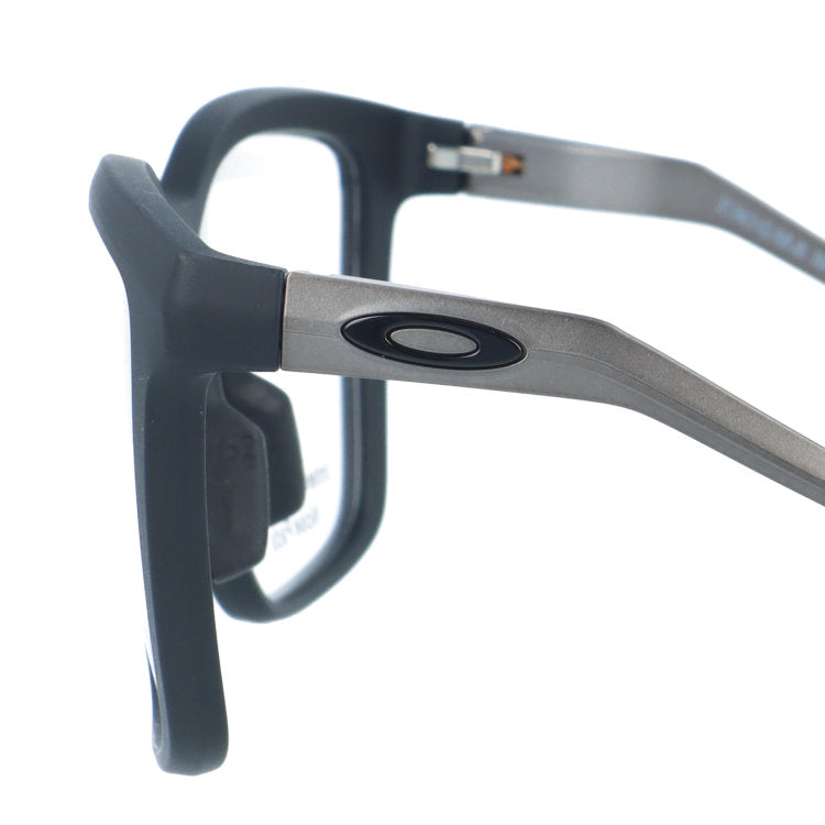 オークリー メガネフレーム エニグママス 伊達メガネ ユニバーサルフィット OAKLEY ENIGMA MASS OX8191-0155 55サイズ ウェリントン型 ユニセックス メンズ レディース 黒縁 クロブチ
