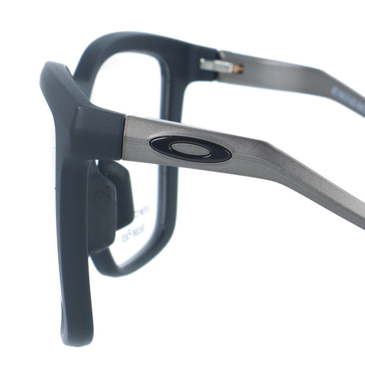 オークリー メガネフレーム エニグママス 伊達メガネ ユニバーサルフィット OAKLEY ENIGMA MASS OX8191-0157 57サイズ ウェリントン型 ユニセックス メンズ レディース 大きめ 黒縁 クロブチ