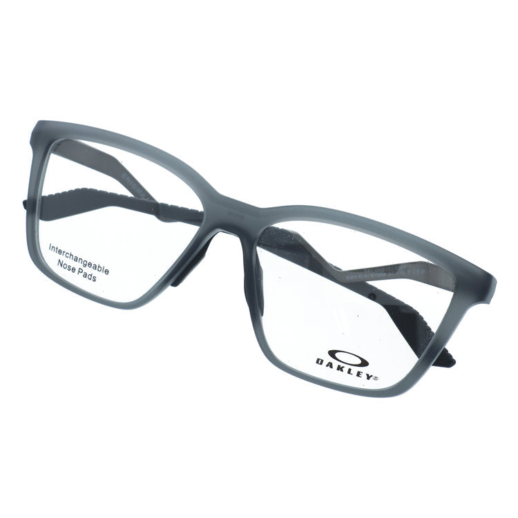 オークリー メガネフレーム エニグママス 伊達メガネ ユニバーサルフィット OAKLEY ENIGMA MASS OX8191-0257 57サイズ ウェリントン型 ユニセックス メンズ レディース 大きめ