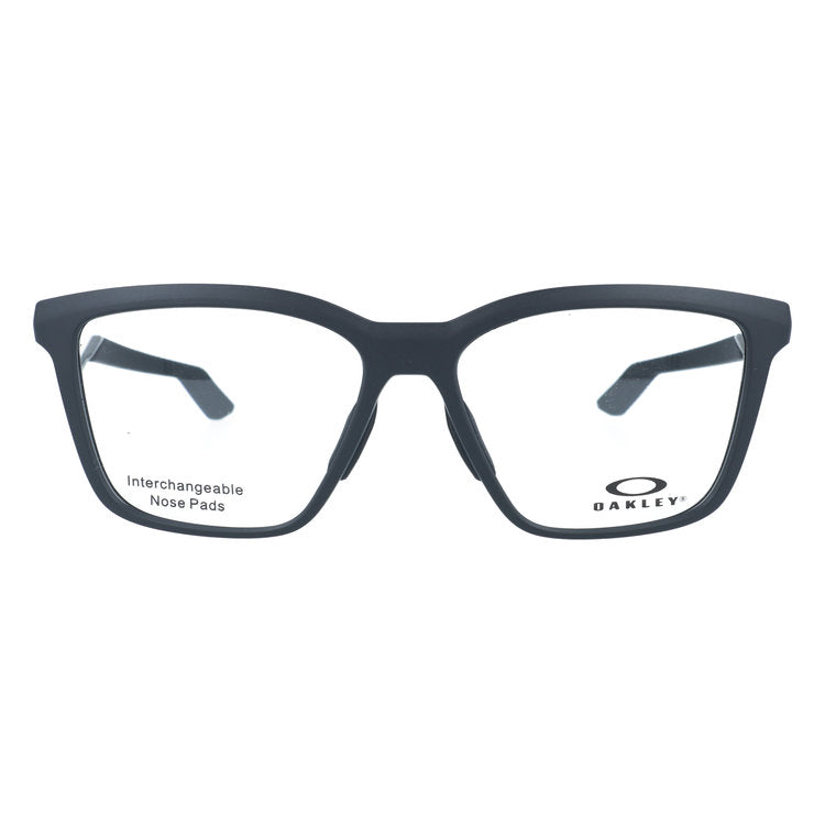 オークリー メガネフレーム エニグママス 伊達メガネ ユニバーサルフィット OAKLEY ENIGMA MASS OX8191-0355 55サイズ ウェリントン型 ユニセックス メンズ レディース 黒縁 クロブチ