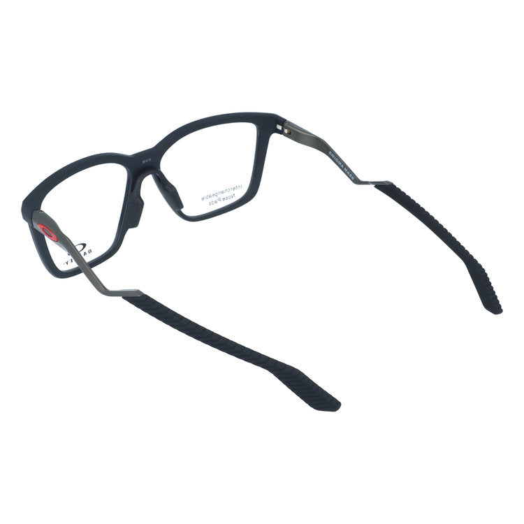 オークリー メガネフレーム エニグママス 伊達メガネ ユニバーサルフィット OAKLEY ENIGMA MASS OX8191-0355 55サイズ ウェリントン型 ユニセックス メンズ レディース 黒縁 クロブチ