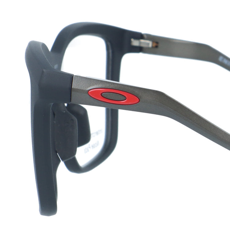 オークリー メガネフレーム エニグママス 伊達メガネ ユニバーサルフィット OAKLEY ENIGMA MASS OX8191-0355 55サイズ ウェリントン型 ユニセックス メンズ レディース 黒縁 クロブチ