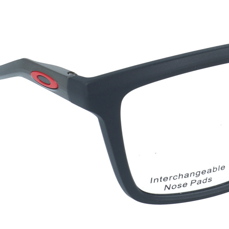 オークリー メガネフレーム エニグママス 伊達メガネ ユニバーサルフィット OAKLEY ENIGMA MASS OX8191-0355 55サイズ ウェリントン型 ユニセックス メンズ レディース 黒縁 クロブチ