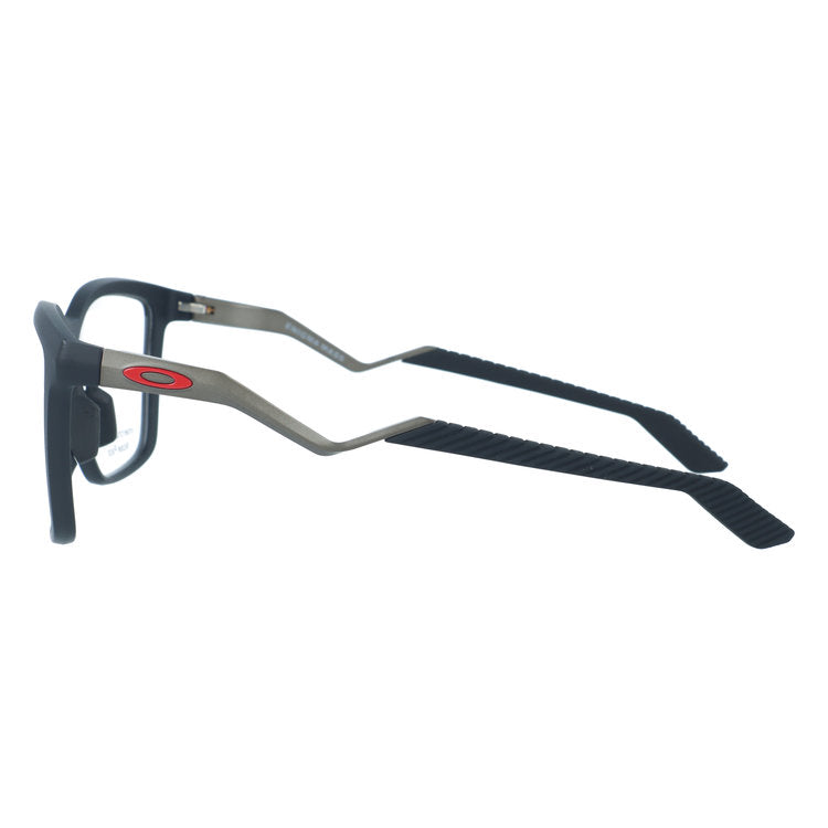 オークリー メガネフレーム エニグママス 伊達メガネ ユニバーサルフィット OAKLEY ENIGMA MASS OX8191-0357 57サイズ ウェリントン型 ユニセックス メンズ レディース 大きめ 黒縁 クロブチ