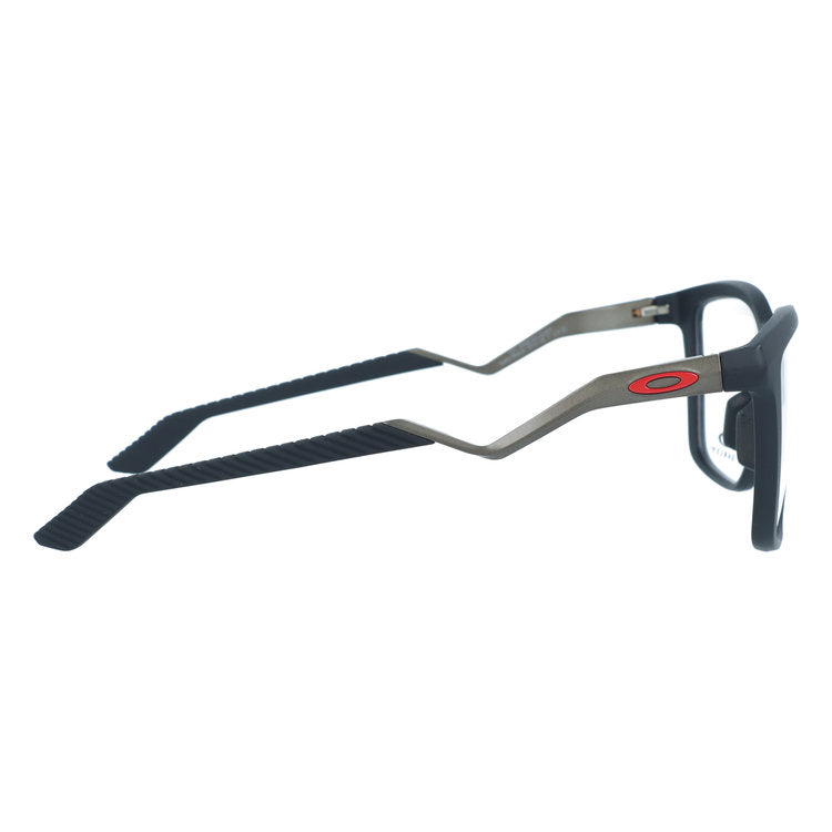 オークリー メガネフレーム エニグママス 伊達メガネ ユニバーサルフィット OAKLEY ENIGMA MASS OX8191-0357 57サイズ ウェリントン型 ユニセックス メンズ レディース 大きめ 黒縁 クロブチ