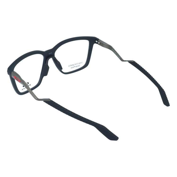 オークリー メガネフレーム エニグママス 伊達メガネ ユニバーサルフィット OAKLEY ENIGMA MASS OX8191-0357 57サイズ ウェリントン型 ユニセックス メンズ レディース 大きめ 黒縁 クロブチ