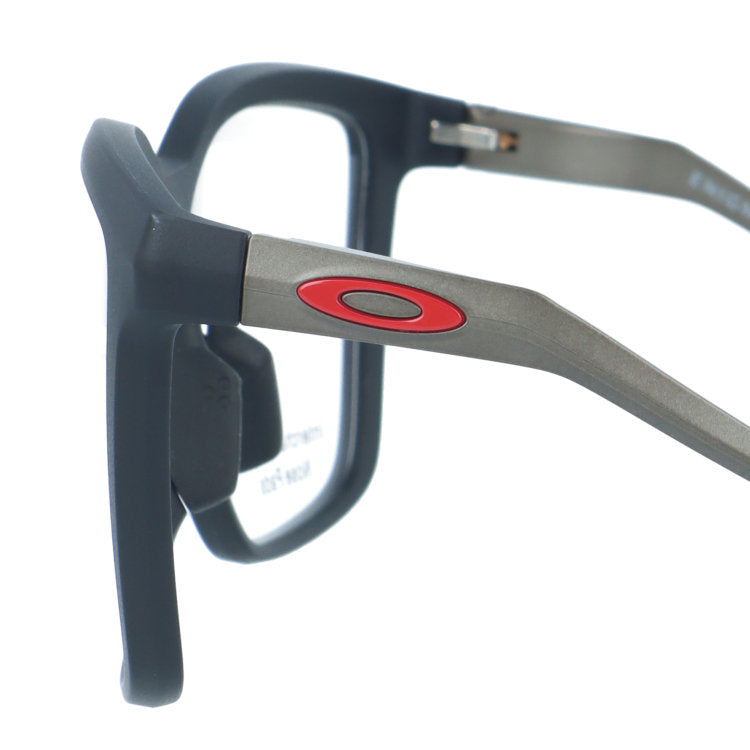 オークリー メガネフレーム エニグママス 伊達メガネ ユニバーサルフィット OAKLEY ENIGMA MASS OX8191-0357 57サイズ ウェリントン型 ユニセックス メンズ レディース 大きめ 黒縁 クロブチ