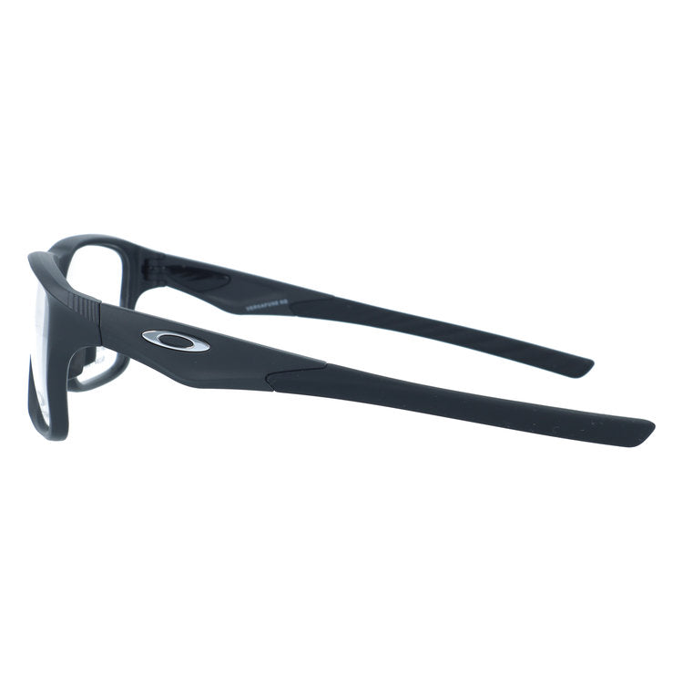 オークリー メガネフレーム ヴァーサフューズSQ 伊達メガネ ユニバーサルフィット OAKLEY VERSAFUSE SQ OX8201-0156 56サイズ スクエア型 交換パーツ付 ユニセックス メンズ レディース 黒縁 クロブチ