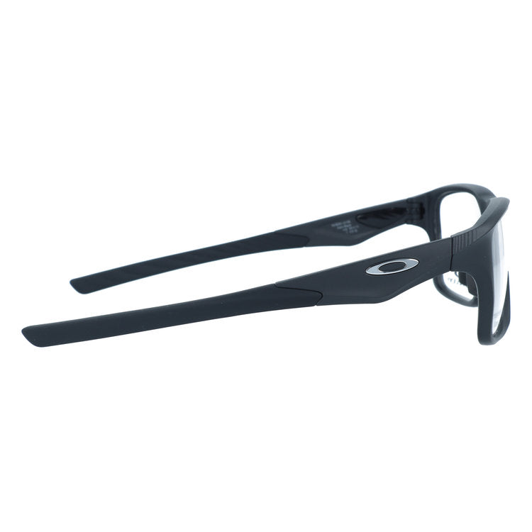 オークリー メガネフレーム ヴァーサフューズSQ 伊達メガネ ユニバーサルフィット OAKLEY VERSAFUSE SQ OX8201-0156 56サイズ スクエア型 交換パーツ付 ユニセックス メンズ レディース 黒縁 クロブチ