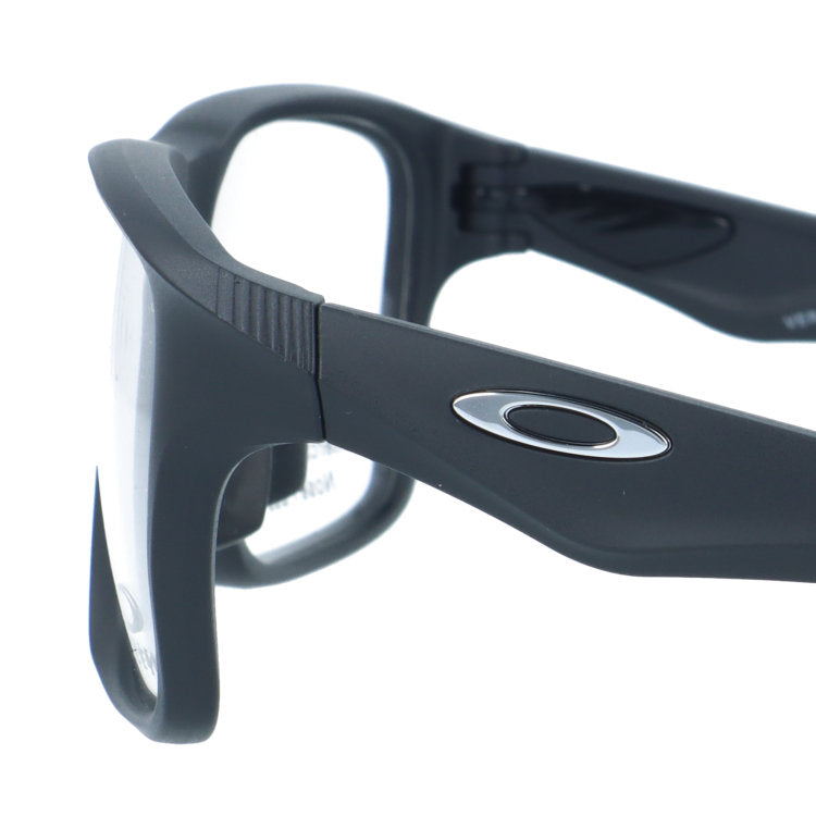 オークリー メガネフレーム ヴァーサフューズSQ 伊達メガネ ユニバーサルフィット OAKLEY VERSAFUSE SQ OX8201-0156 56サイズ スクエア型 交換パーツ付 ユニセックス メンズ レディース 黒縁 クロブチ