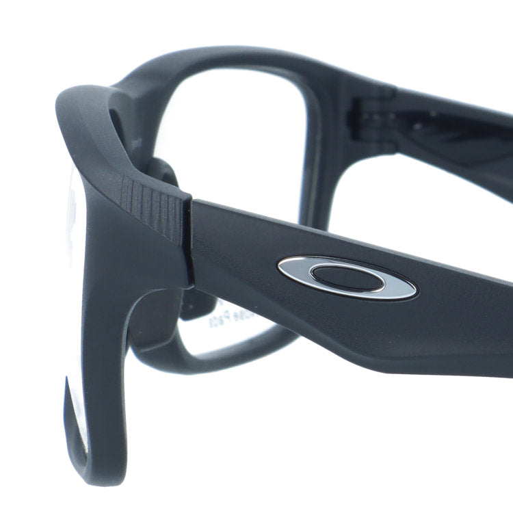オークリー メガネフレーム ヴァーサフューズSQ 伊達メガネ ユニバーサルフィット OAKLEY VERSAFUSE SQ OX8201-0158 58サイズ スクエア型 交換パーツ付 ユニセックス メンズ レディース 大きめ 黒縁 クロブチ