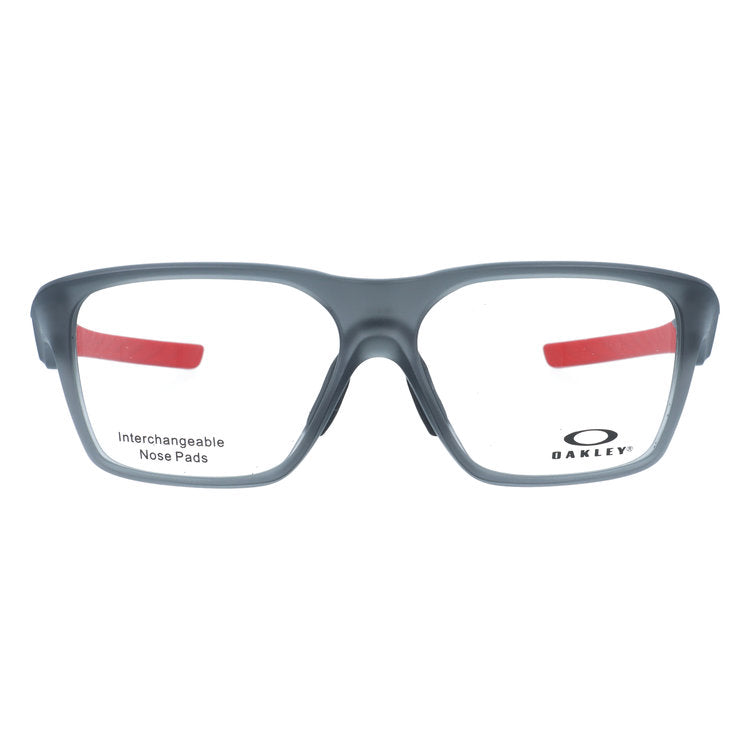 オークリー メガネフレーム ヴァーサフューズSQ 伊達メガネ ユニバーサルフィット OAKLEY VERSAFUSE SQ OX8201-0256 56サイズ スクエア型 交換パーツ付 ユニセックス メンズ レディース