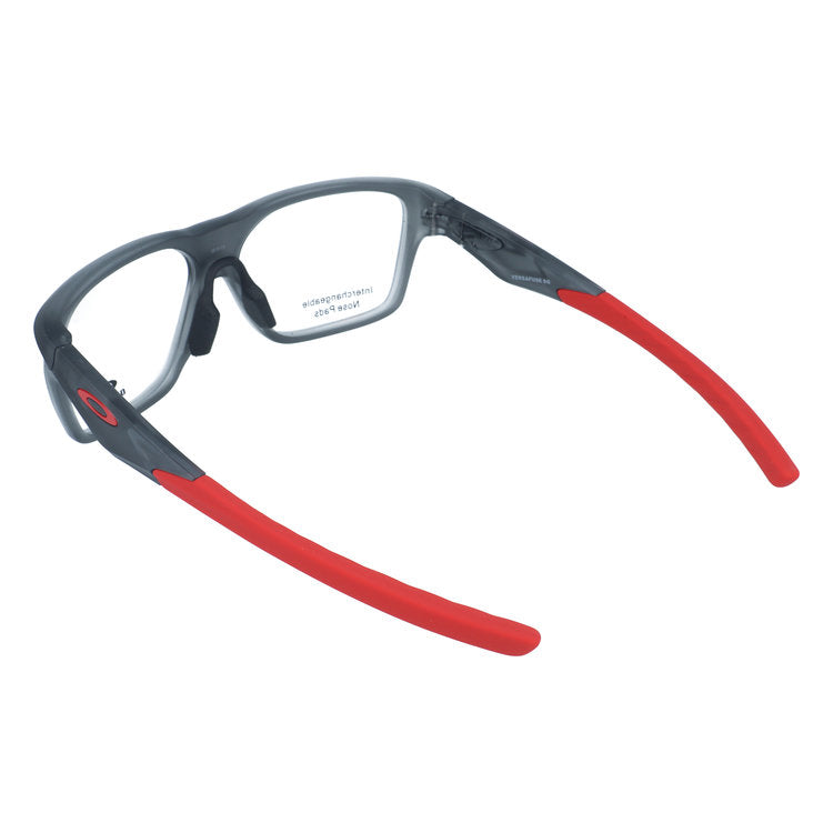 オークリー メガネフレーム ヴァーサフューズSQ 伊達メガネ ユニバーサルフィット OAKLEY VERSAFUSE SQ OX8201-0256 56サイズ スクエア型 交換パーツ付 ユニセックス メンズ レディース