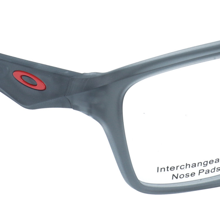 オークリー メガネフレーム ヴァーサフューズSQ 伊達メガネ ユニバーサルフィット OAKLEY VERSAFUSE SQ OX8201-0256 56サイズ スクエア型 交換パーツ付 ユニセックス メンズ レディース