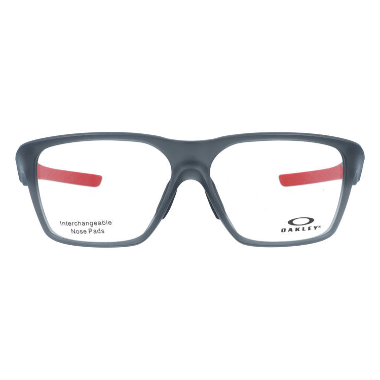 オークリー メガネフレーム ヴァーサフューズSQ 伊達メガネ ユニバーサルフィット OAKLEY VERSAFUSE SQ OX8201-0258 58サイズ スクエア型 交換パーツ付 ユニセックス メンズ レディース 大きめ