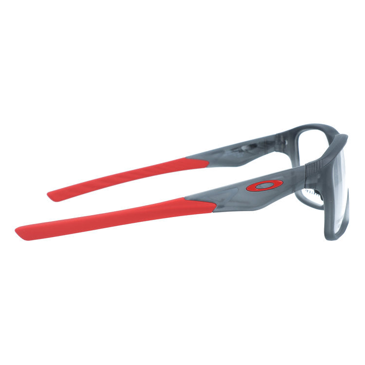 オークリー メガネフレーム ヴァーサフューズSQ 伊達メガネ ユニバーサルフィット OAKLEY VERSAFUSE SQ OX8201-0258 58サイズ スクエア型 交換パーツ付 ユニセックス メンズ レディース 大きめ