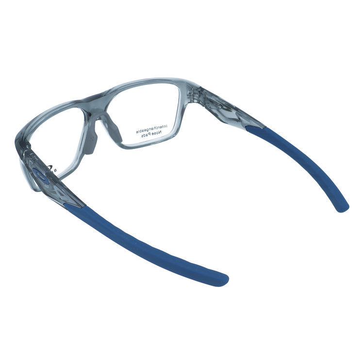 オークリー メガネフレーム ヴァーサフューズSQ 伊達メガネ ユニバーサルフィット OAKLEY VERSAFUSE SQ OX8201-0356 56サイズ スクエア型 交換パーツ付 ユニセックス メンズ レディース