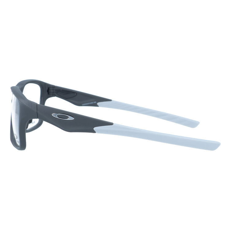 オークリー メガネフレーム ヴァーサフューズSQ 伊達メガネ ユニバーサルフィット OAKLEY VERSAFUSE SQ OX8201-0456 56サイズ スクエア型 交換パーツ付 ユニセックス メンズ レディース