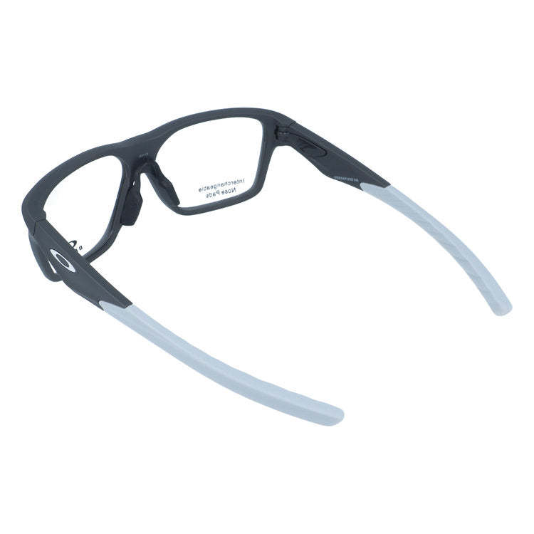 オークリー メガネフレーム ヴァーサフューズSQ 伊達メガネ ユニバーサルフィット OAKLEY VERSAFUSE SQ OX8201-0456 56サイズ スクエア型 交換パーツ付 ユニセックス メンズ レディース