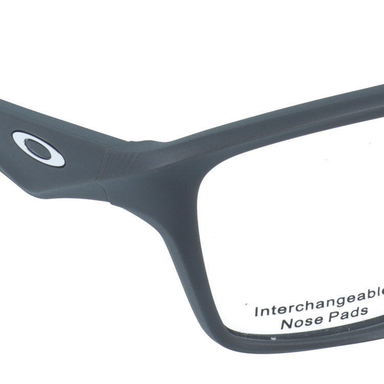 オークリー メガネフレーム ヴァーサフューズSQ 伊達メガネ ユニバーサルフィット OAKLEY VERSAFUSE SQ OX8201-0456 56サイズ スクエア型 交換パーツ付 ユニセックス メンズ レディース