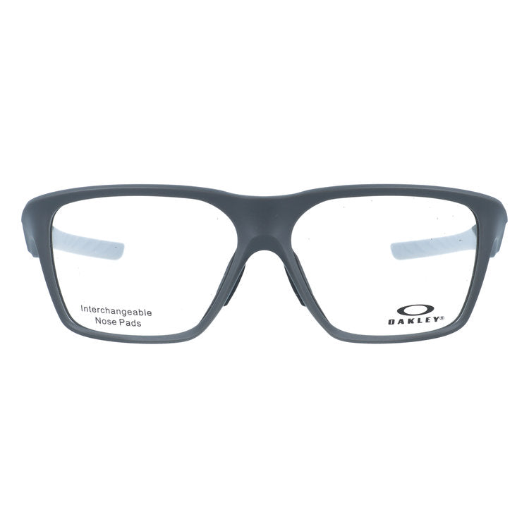 オークリー メガネフレーム ヴァーサフューズSQ 伊達メガネ ユニバーサルフィット OAKLEY VERSAFUSE SQ OX8201-0458 58サイズ スクエア型 交換パーツ付 ユニセックス メンズ レディース 大きめ