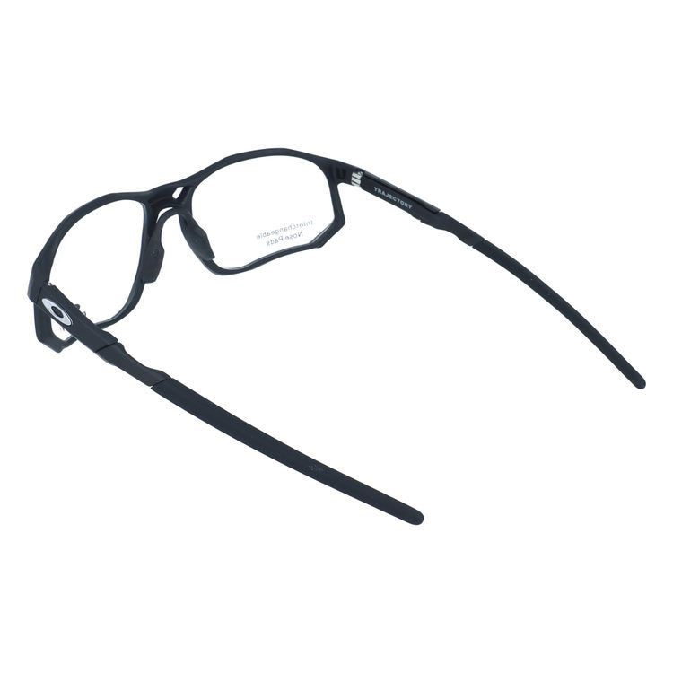 オークリー メガネフレーム トラジェクトリー 伊達メガネ ユニバーサルフィット OAKLEY TRAJECTORY OX8171-0159 59サイズ スポーツ型 交換用鼻パッド付き クロブチ 黒縁 ユニセックス メンズ レディース
