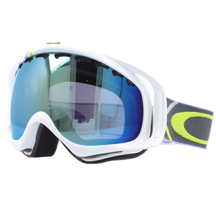 オークリー ゴーグル クローバー OAKLEY CROWBAR 57-795J アジアンフィット ミラーレンズ メンズ レディース 男女兼用 スキーゴーグル スノーボード 【Emerald Iridium】 プレゼント