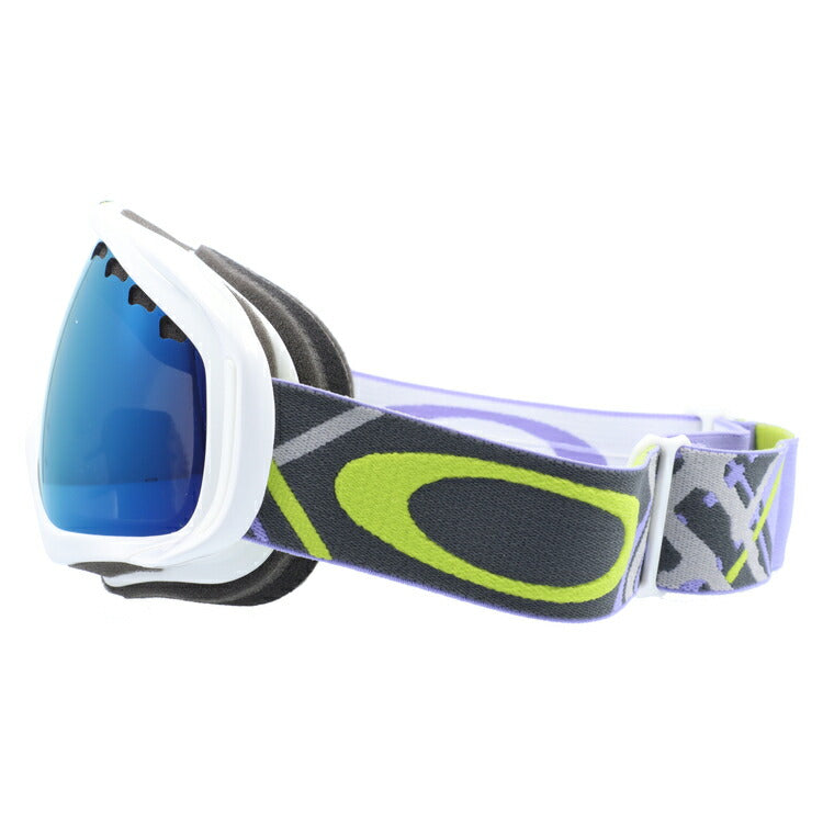 オークリー ゴーグル クローバー OAKLEY CROWBAR 57-795J アジアンフィット ミラーレンズ メンズ レディース 男女兼用 スキーゴーグル スノーボード 【Emerald Iridium】 プレゼント