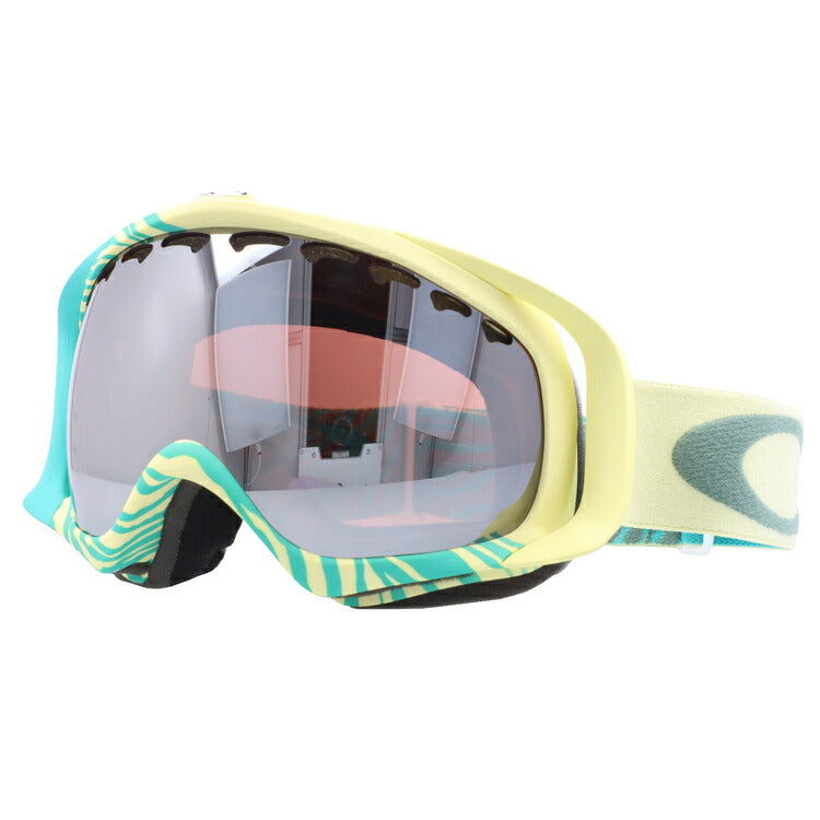オークリー ゴーグル クローバー OAKLEY CROWBAR 59-549J アジアンフィット ミラーレンズ メンズ レディース 男女兼用 スキーゴーグル スノーボード 【Black Rose Iridium】 プレゼント