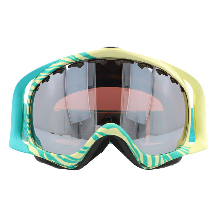 オークリー ゴーグル クローバー OAKLEY CROWBAR 59-549J アジアンフィット ミラーレンズ メンズ レディース 男女兼用 スキーゴーグル スノーボード 【Black Rose Iridium】 プレゼント