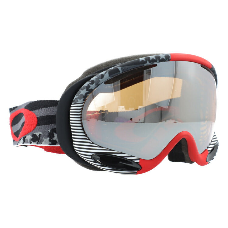 オークリー ゴーグル Aフレーム2.0 OAKLEY A FRAME 2.0 59-652J アジアンフィット ミラーレンズ メンズ レディース 男女兼用 シグネチャー スキーゴーグル スノーボード 【Black Iridium】 プレゼント