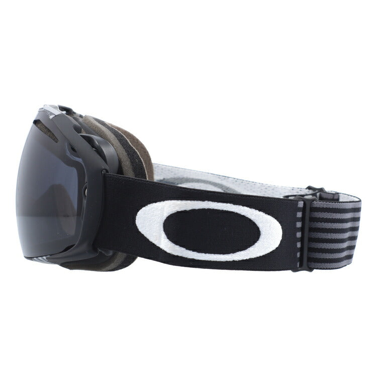 【訳あり】オークリー ゴーグル エアブレイク OAKLEY AIRBRAKE エアーブレイク 59-692J アジアンフィット メンズ レディース 男女兼用 シグネチャー スキーゴーグル スノーボード 【Dark Grey】 プレゼント