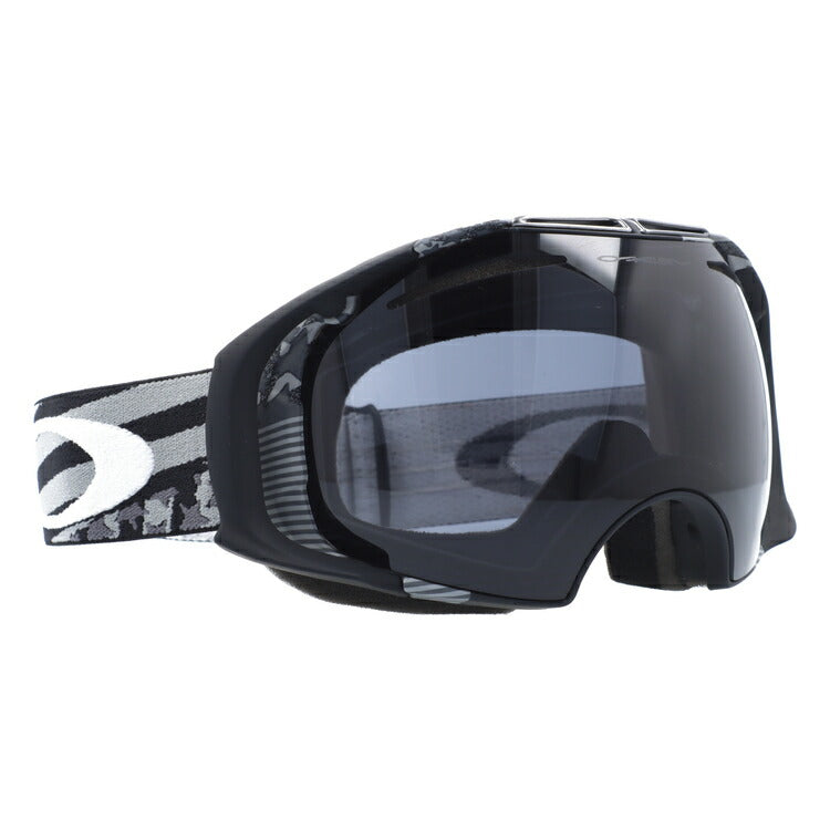 【訳あり】オークリー ゴーグル エアブレイク OAKLEY AIRBRAKE エアーブレイク 59-692J アジアンフィット メンズ レディース 男女兼用 シグネチャー スキーゴーグル スノーボード 【Dark Grey】 プレゼント
