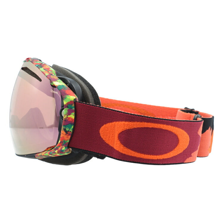 オークリー ゴーグル エアブレイク OAKLEY AIRBRAKE エアーブレイク 59-484J アジアンフィット ミラーレンズ メンズ レディース 男女兼用 シグネチャー スキーゴーグル スノーボード 【VR50 Pink Iridium】 プレゼント