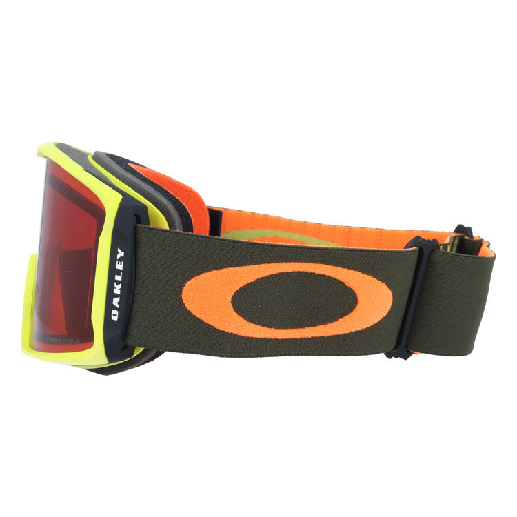 訳あり オークリー ゴーグル ラインマイナー プリズム アジアンフィット OAKLEY LINE MINER OO7080-13 曇り〜雪用 アウトレット品 ユニセックス メンズ レディース